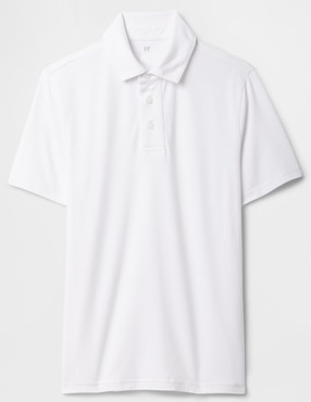 Playera tipo polo para niño