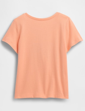 Playera manga corta para bebé niña