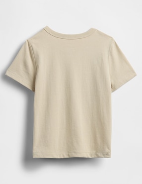 Playera manga corta para preescolar niño