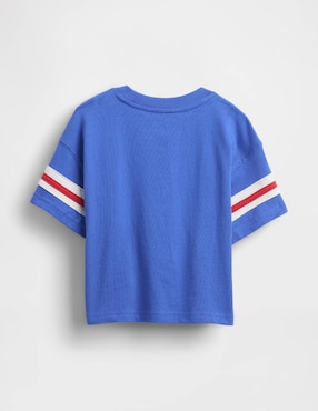 Playera Superman manga corta para bebé niño