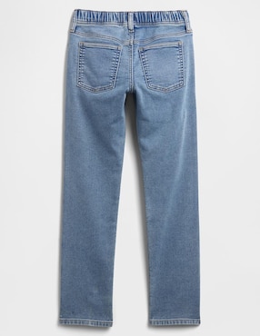 Jeans slim deslavado para niño
