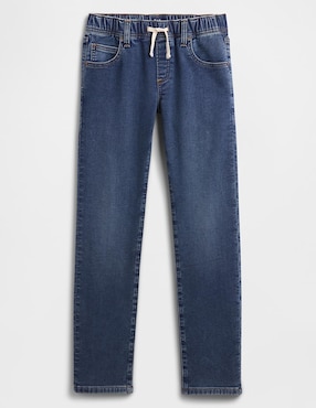 Jeans slim deslavado para niño