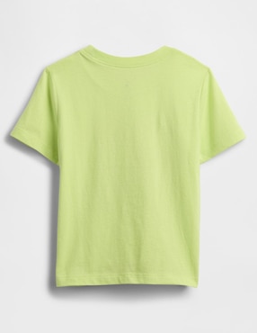 Playera manga corta para preescolar niño