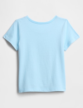 Playera manga corta para bebé niña
