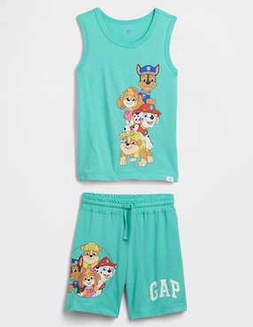Conjunto deportivo paw patrol de algodón para niño