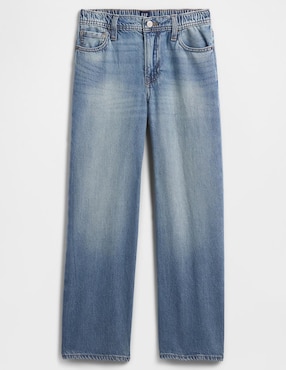 Jeans baggy deslavado para niño