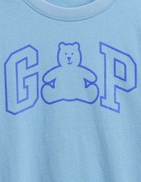 Playera manga corta para niño