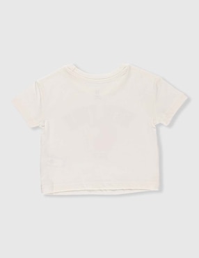 Playera Snoopy manga corta para preescolar niña