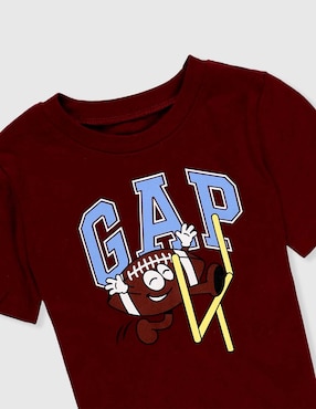 Playera manga corta para bebé niño