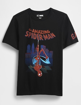 Playera Spider-Man manga corta para niño