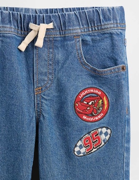 Jeans straight lavado medio para niño