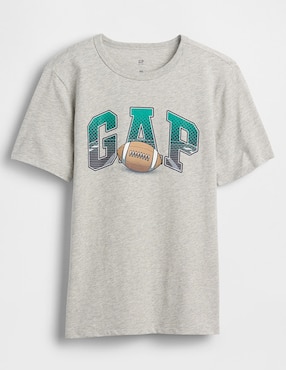 Playera manga corta para niño