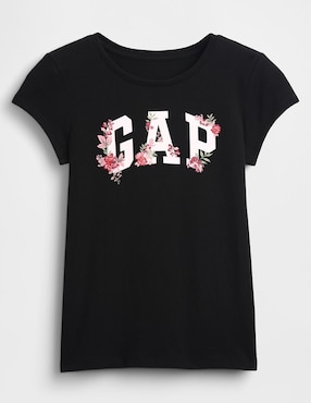 Playera manga corta para niña