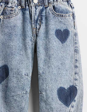 Jeans amplio para niña