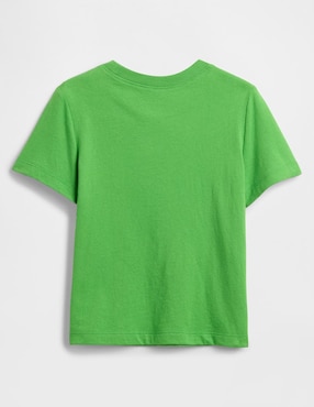 Playera manga corta para niño