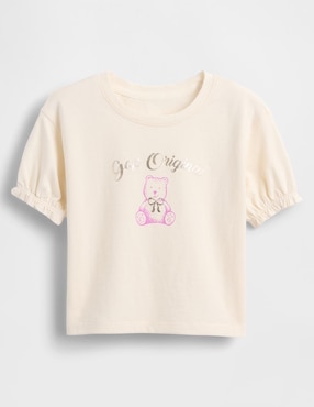 Playera manga corta para preescolar niña