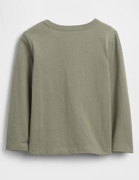 Playera manga larga para bebé / infantil niño
