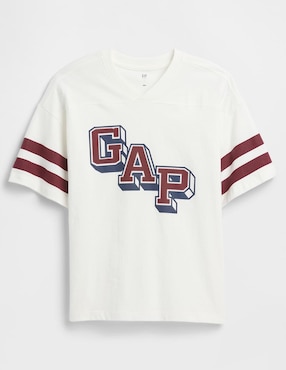 Playera manga corta para niño