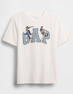 Playera manga corta para niño