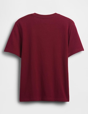Playera manga corta para niño