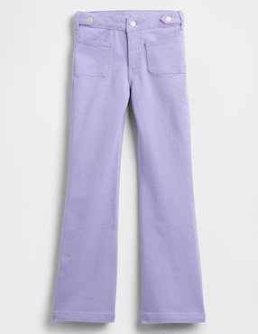 Jeans flare para niña