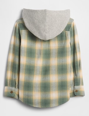 Camisa casual manga larga para niño