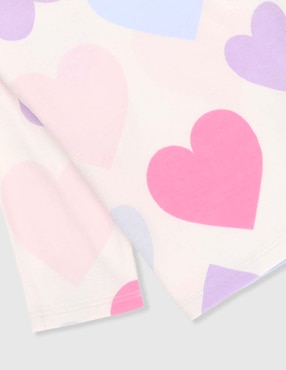 Playera manga larga para bebé niña