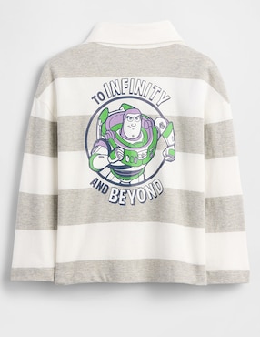 Playera tipo polo Gap de algodón para niño