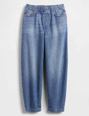 Jeans baggy deslavado para niño
