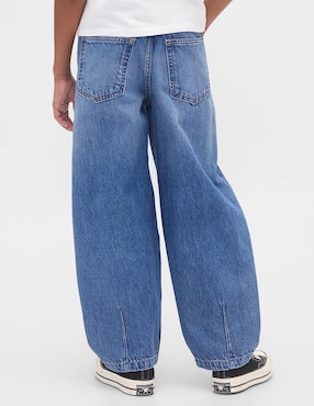 Jeans baggy deslavado para niño