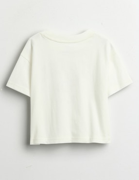 Playera manga corta para niña