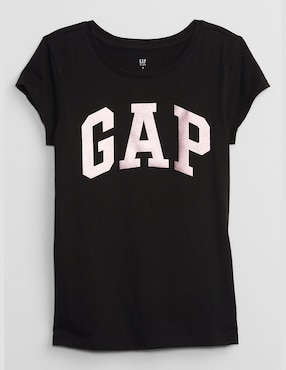 Playera manga corta para niña