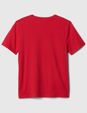 Playera manga corta para niño