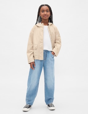 Jeans straight para niña