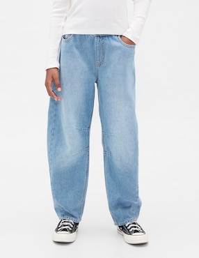 Jeans straight para niña