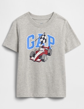 Playera manga corta para niño