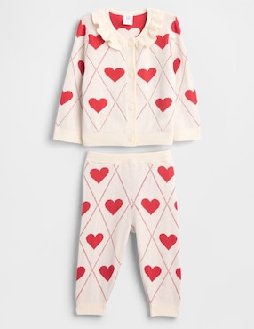 Conjunto de algodón para bebé niña
