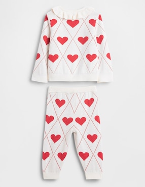 Conjunto de algodón para bebé niña