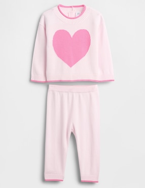 Conjunto de algodón para bebé niña