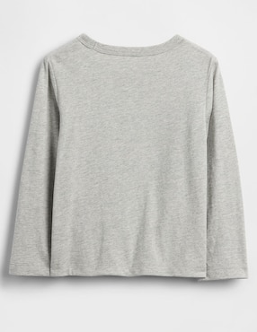 Playera manga larga para niño