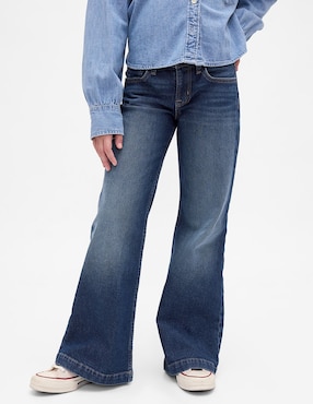Jeans flare para niña