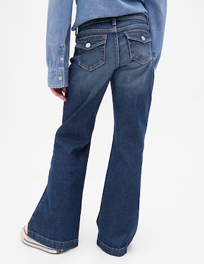 Jeans flare para niña