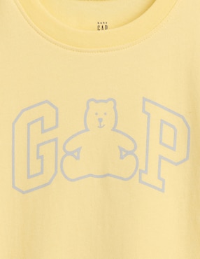 Playera manga corta para bebé niño