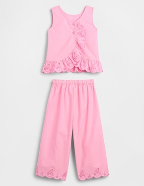 Conjunto de algodón para bebé niña