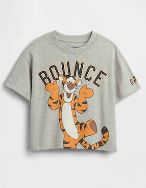 Playera Tigger manga corta para niño