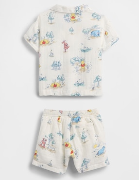 Conjunto de lino para bebé niño