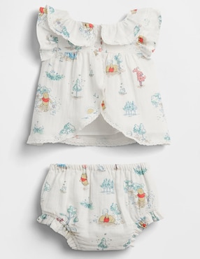 Conjunto de algodón para bebé niña