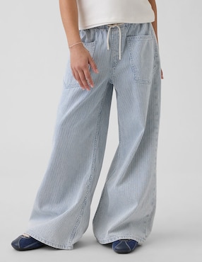 Jeans baggy para niña