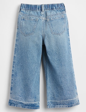 Jeans baggy lavado bitono para niña