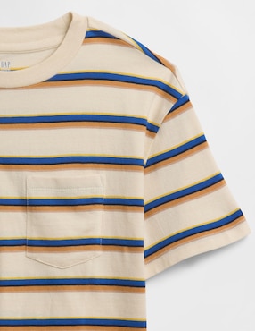 Playera manga corta para niño